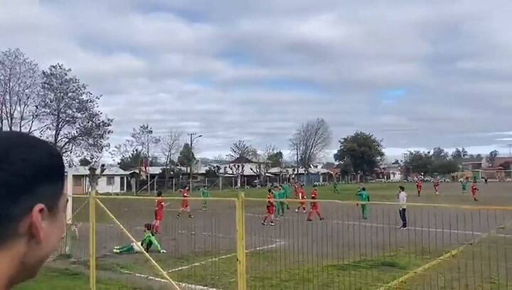 El golazo de un perro en una liga chilena