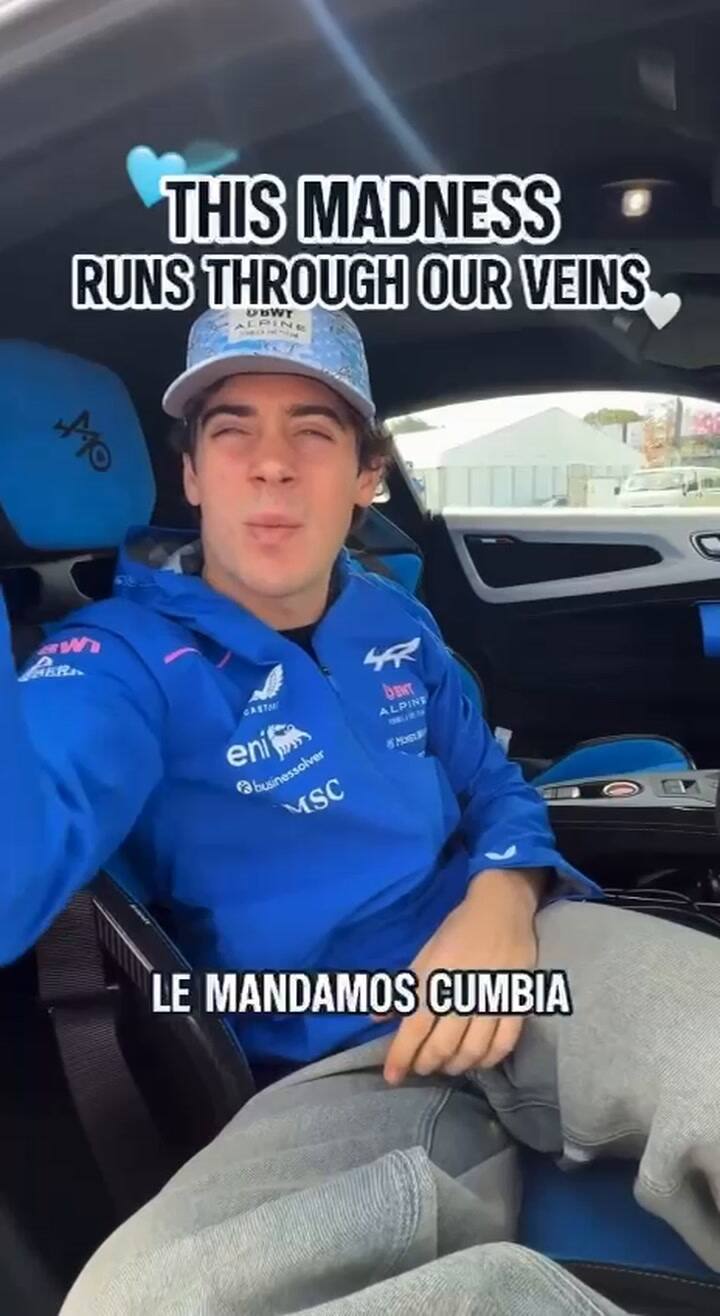 El video original de Colapinto donde canta por las Malvinas