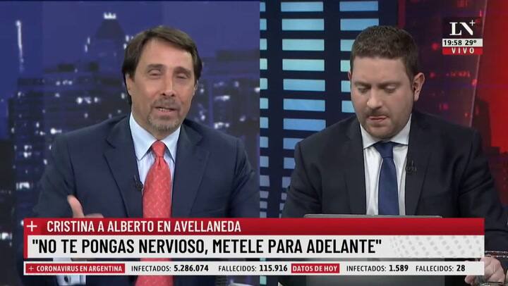 La chicana de Eduardo Feinmann y Jonatan Viale a Alberto Fernández