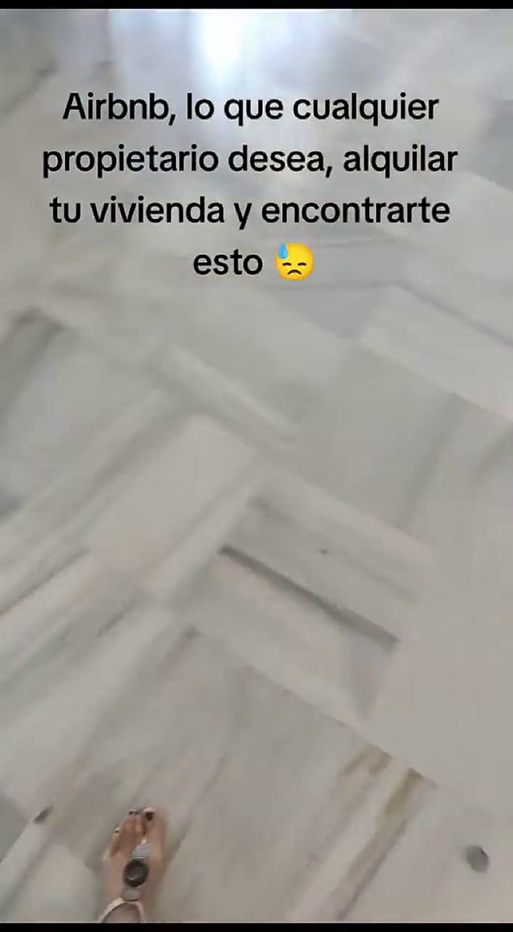 El video de los destrozos que se volvió viral