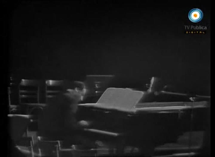 Aníbal Troilo y José Colángelo en el Colón, 1972