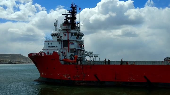 Así zarpó el minisubmarino en búsqueda del ARA San Juan