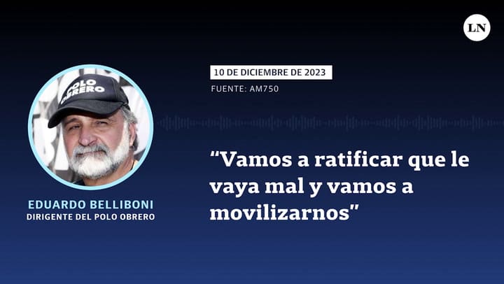 Eduardo Belliboni dijo que Milei tiene “planes de asesinato”