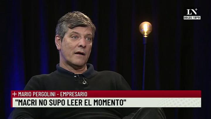Mario Pergolini “La Argentina tiene que plantear una reforma laboral”