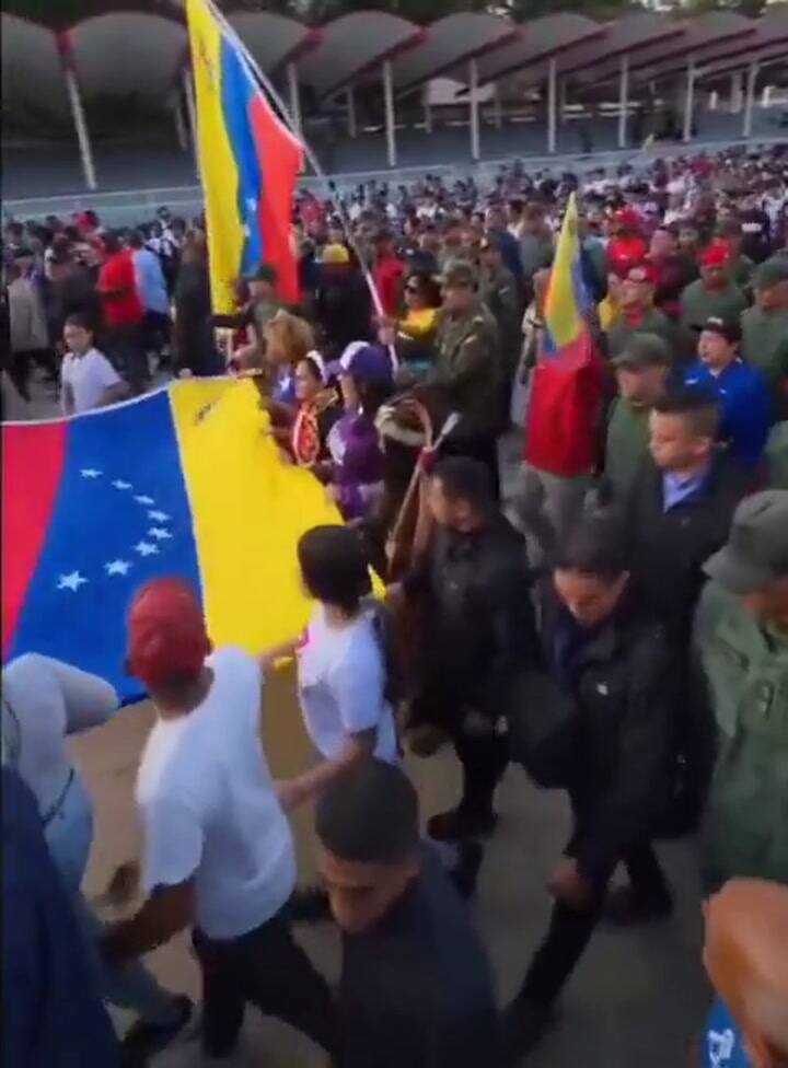 Este martes, en Venezuela, se llevó a cabo en apoyo al gobierno de Nicolás Maduro