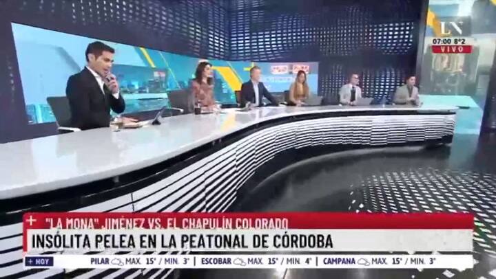 Córdoba: imitadores de La Mona Jiménez y El Chapulín colorado se pelearon con un ladrón