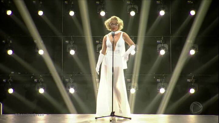 Xuxa como Marilyn Monroe