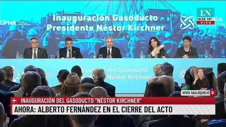 Alberto Fernández: 'Recibimos YPF en una situación calamitosa'