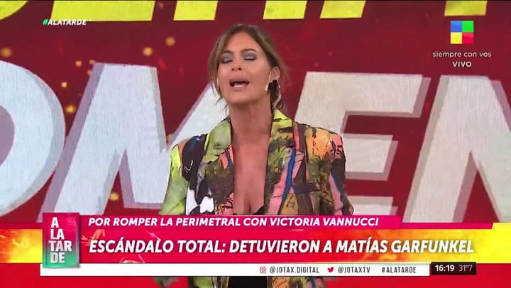 Matías Garfunkel quedó detenido en Estados Unidos tras violar la perimetral que le prohibía acercarse a Victoria Vanucci