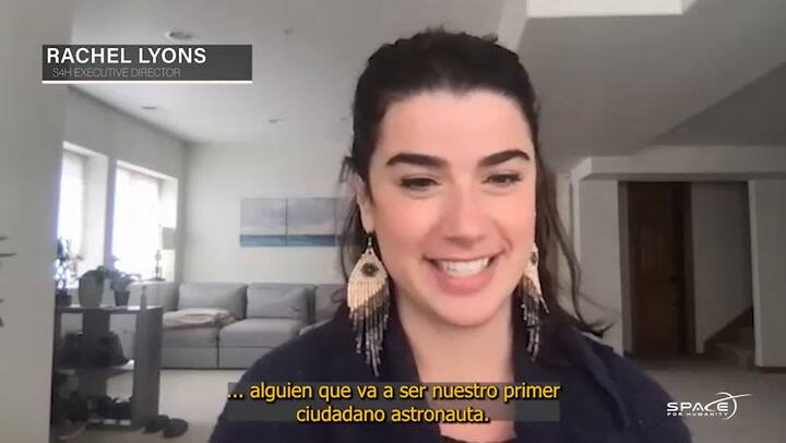 El momento en que Katya Echazarreta se entera de que será la primera mexicana en ir al espacio