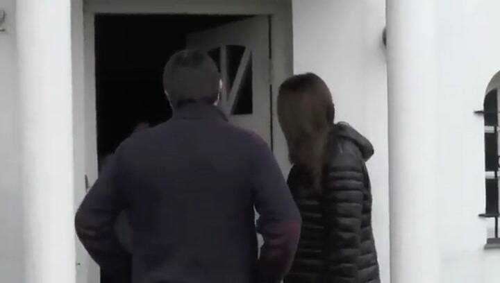 La vecina que le contestó mal a Vidal - Fuente: Twitter