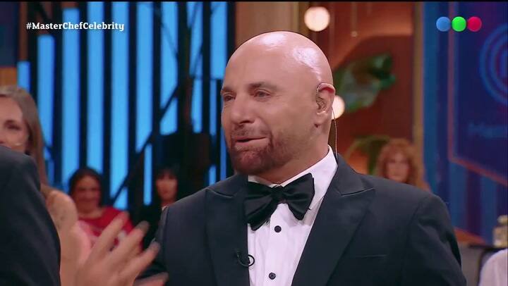 Ian Lucas también se conmovió con los elogios del jurado