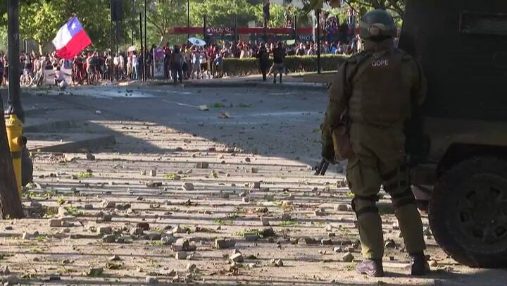 Crisis en Chile deja veintena de muertos, ONU envía misión - Fuente: AFP