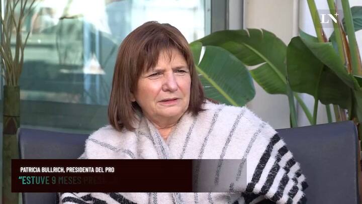 Patricia Bullrich “Estuve 9 meses presa en Devoto”