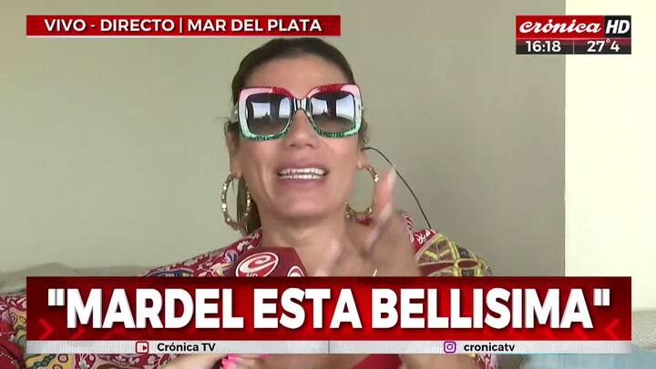 Flor de la V le contestó a Walter Queijeiro - Fuente: Crónica