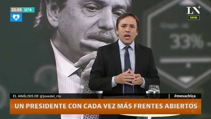Un presidente con cada vez más frentes abiertos, el análisis de José del Rio