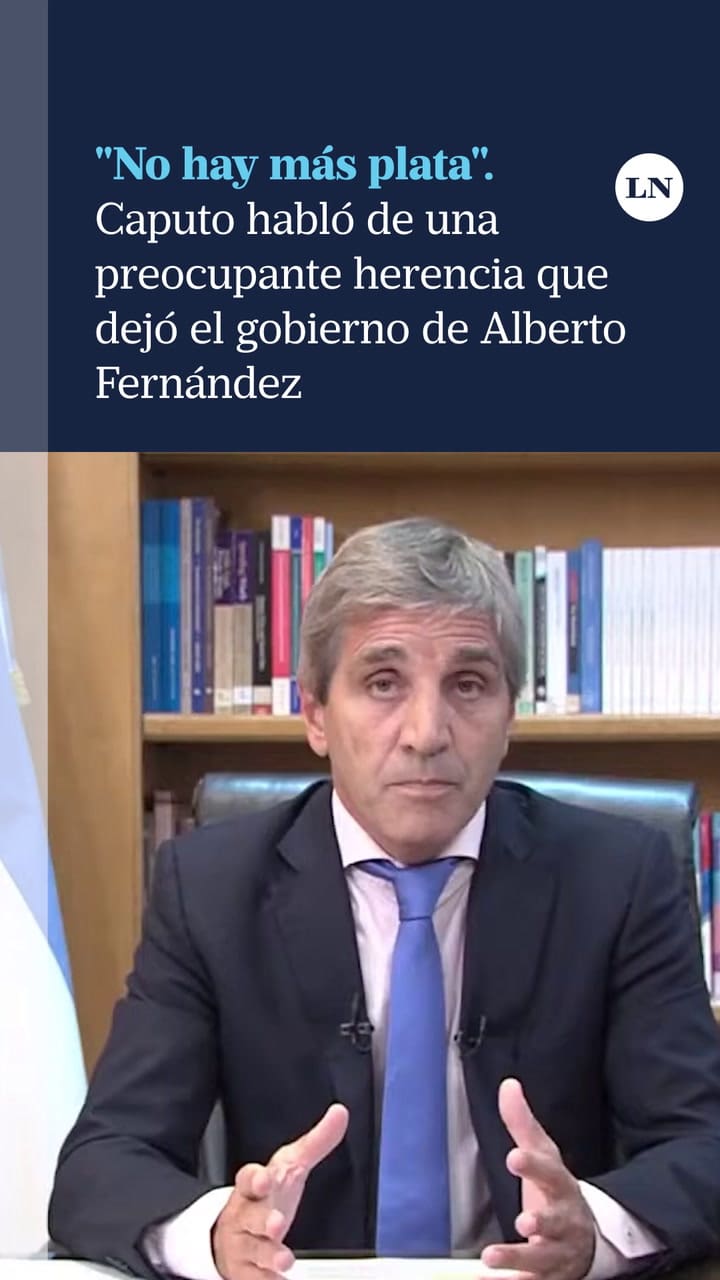 Caputo No Hay Mas Plata
