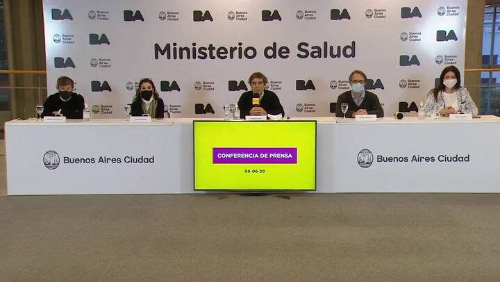 Conferencia de la ciudad sobre la situación frente al nuevo coronavirus (9/06/2020)