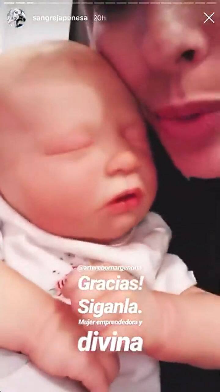 El sorprendente regalo para Rufina, la hija de la China Suárez - Fuente: Instagram
