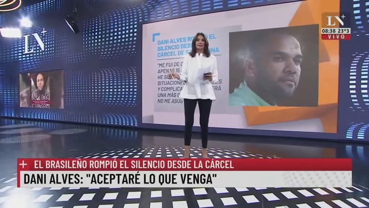 Dani Alves: el brasilero rompió el silencio desde la cárcel