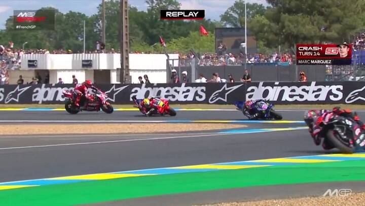 El tremendo accidente de Marc Márquez