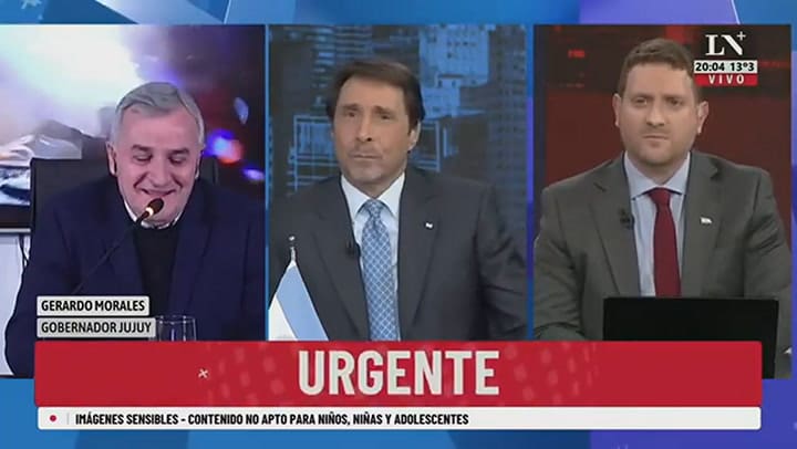 Gerardo Morales: 'Cristina tiene la corrupción y la violencia en su ADN'; con E. Feinmann y J. Viale