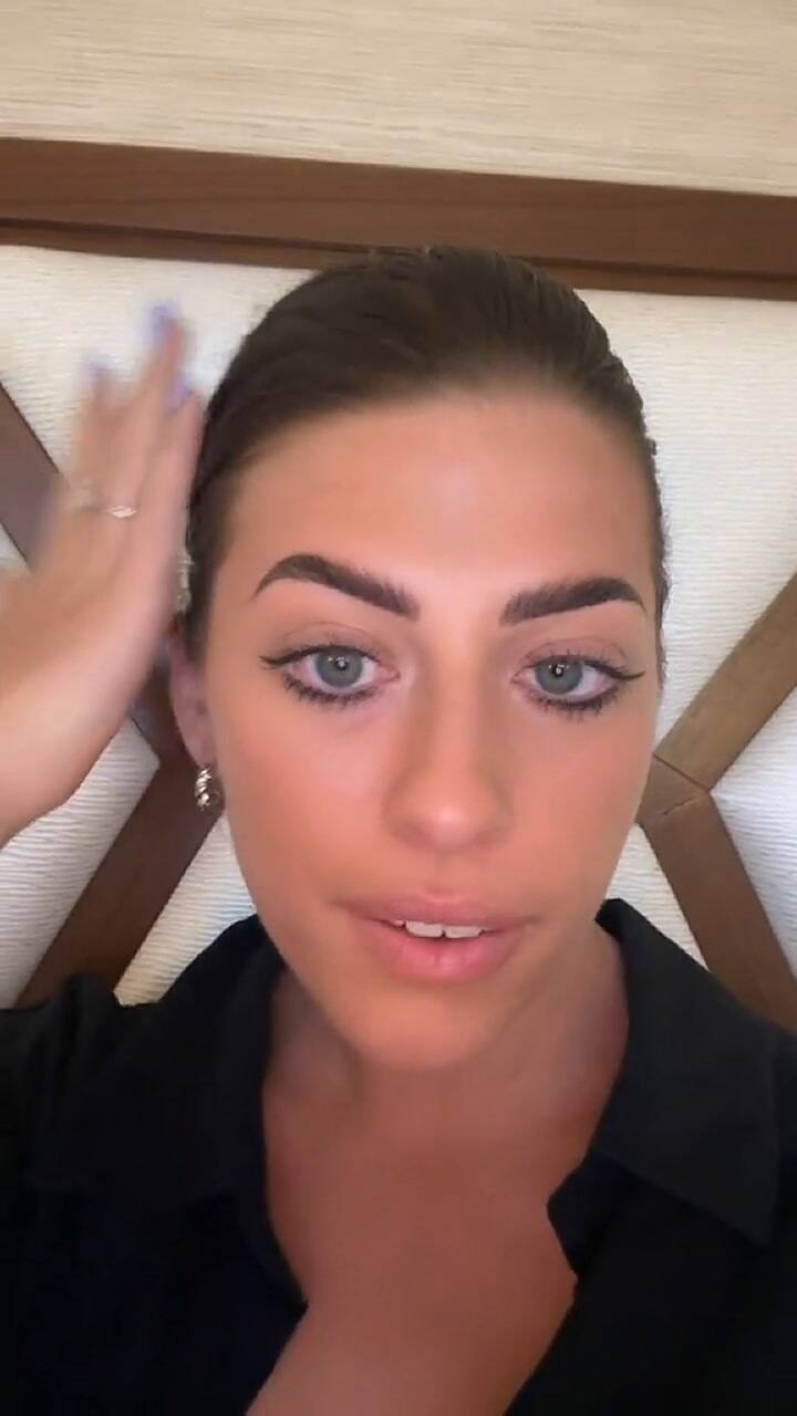 Una influencer mostró cómo fue el resultado de su tratamiento de cejas