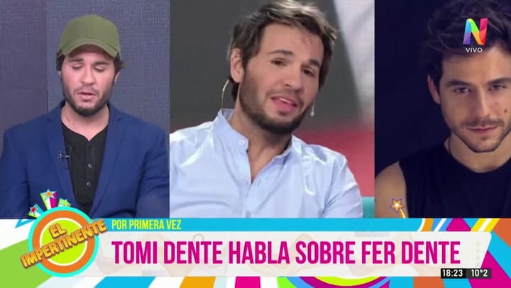 Tomás Dente habló de la interna con su hermano Fernando