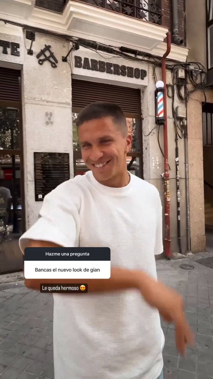 Eva Bargiela dio su veredicto al nuevo look de Giani Simeone