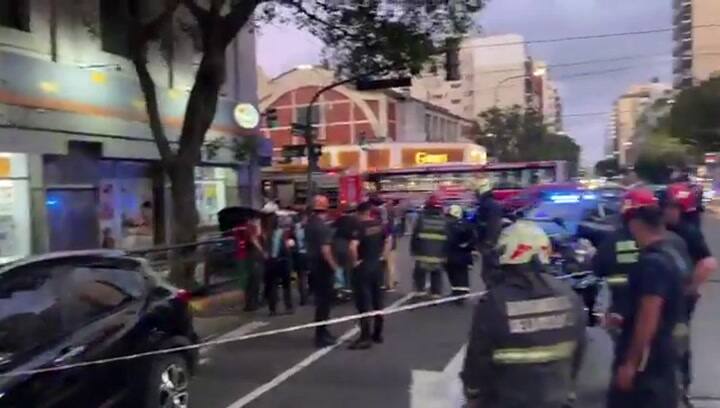 Choque de la artista plástica Marta Minujín