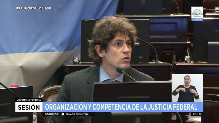 SDOR. MARTÍN LOUSTEAU - SESIÓN ESPECIAL REMOTA 27-08-20