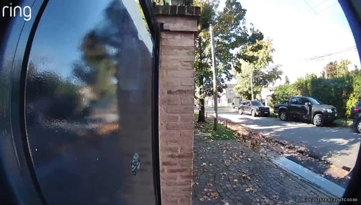 Otra toma del intento de robo en La Horqueta