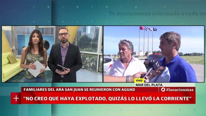 Familiares del ARA San Juan: 'Hay una vidente en el mar buscando al submarino'