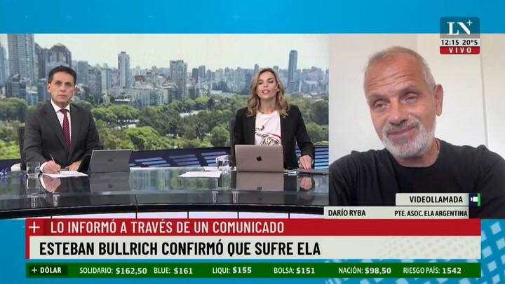 Las palabras de una eminencia sobre el ELA, la enfermedad que padece Bullrich