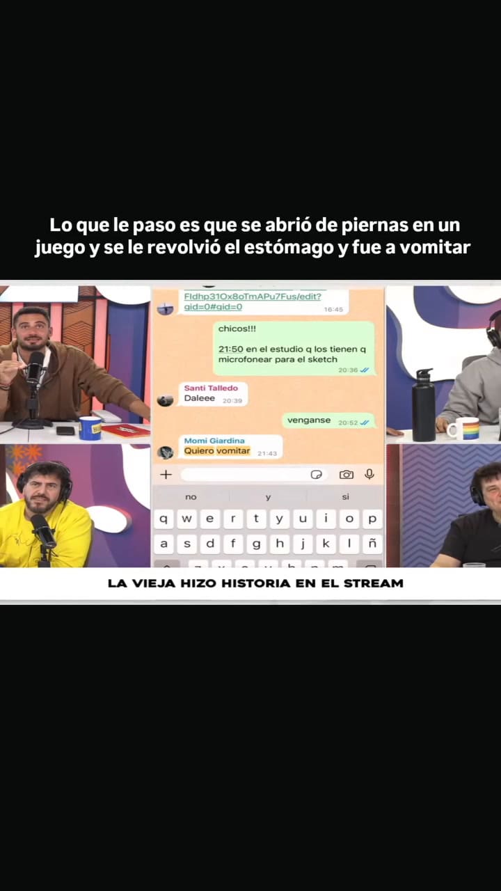El video en el que un productor explica qué es lo que pasó con Momi Giardina