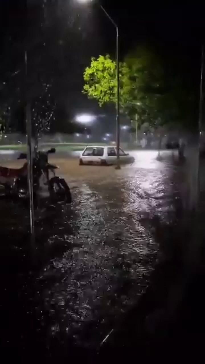 Vera, una ciudad santafesina azotada por un intenso temporal