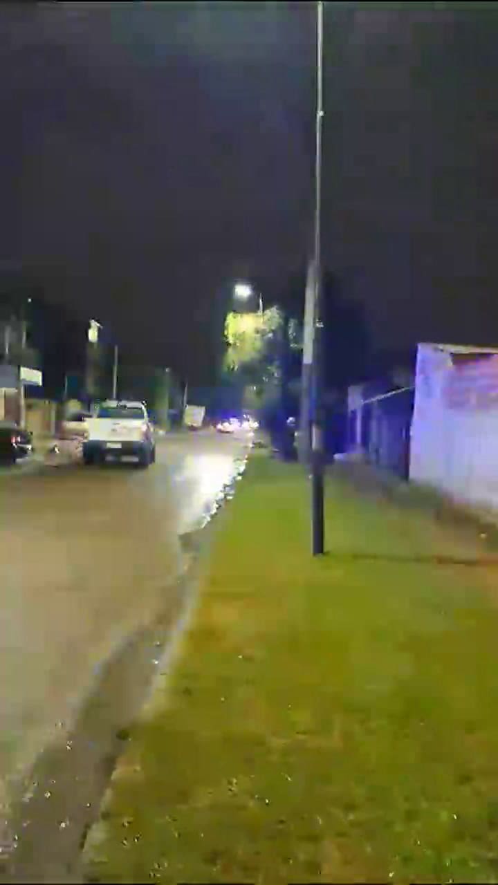 Así se resistía a los tiros el sospechoso