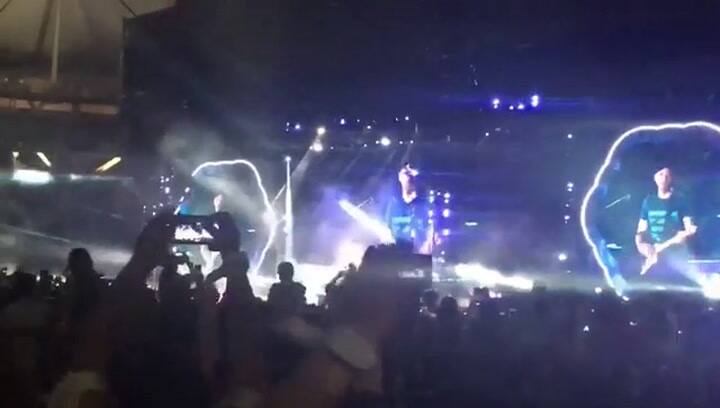 La sorpresa de Coldplay: hicieron una versión de “De música ligera” - Gentileza: Juan A. Distefano