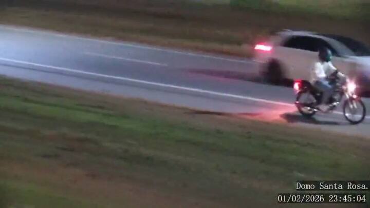 El video que muestra la imagen del enfrentamiento entre el policía y los delincuentes