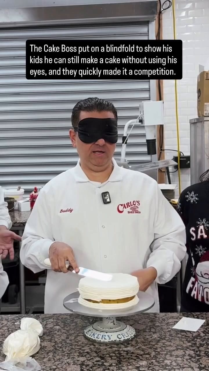 Tras su accidente en 2020 Buddy Valastro perdió fuerza en su mano pero no la agilidad que lo destaca