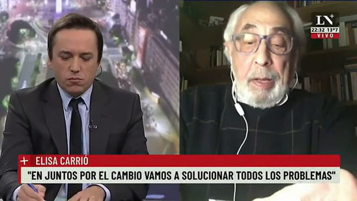Kovadloff: 'Se están vaciando las instituciones republicanas'.