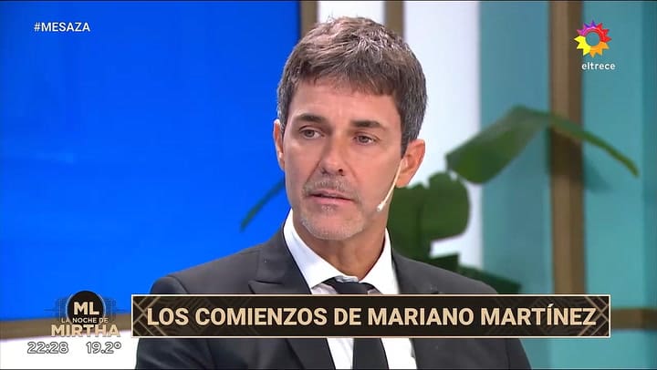 Como comenzo Mariano Martinez en la actuacion