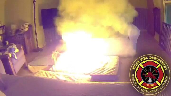 Un perro hizo explotar una batería de litio y desató un incendio