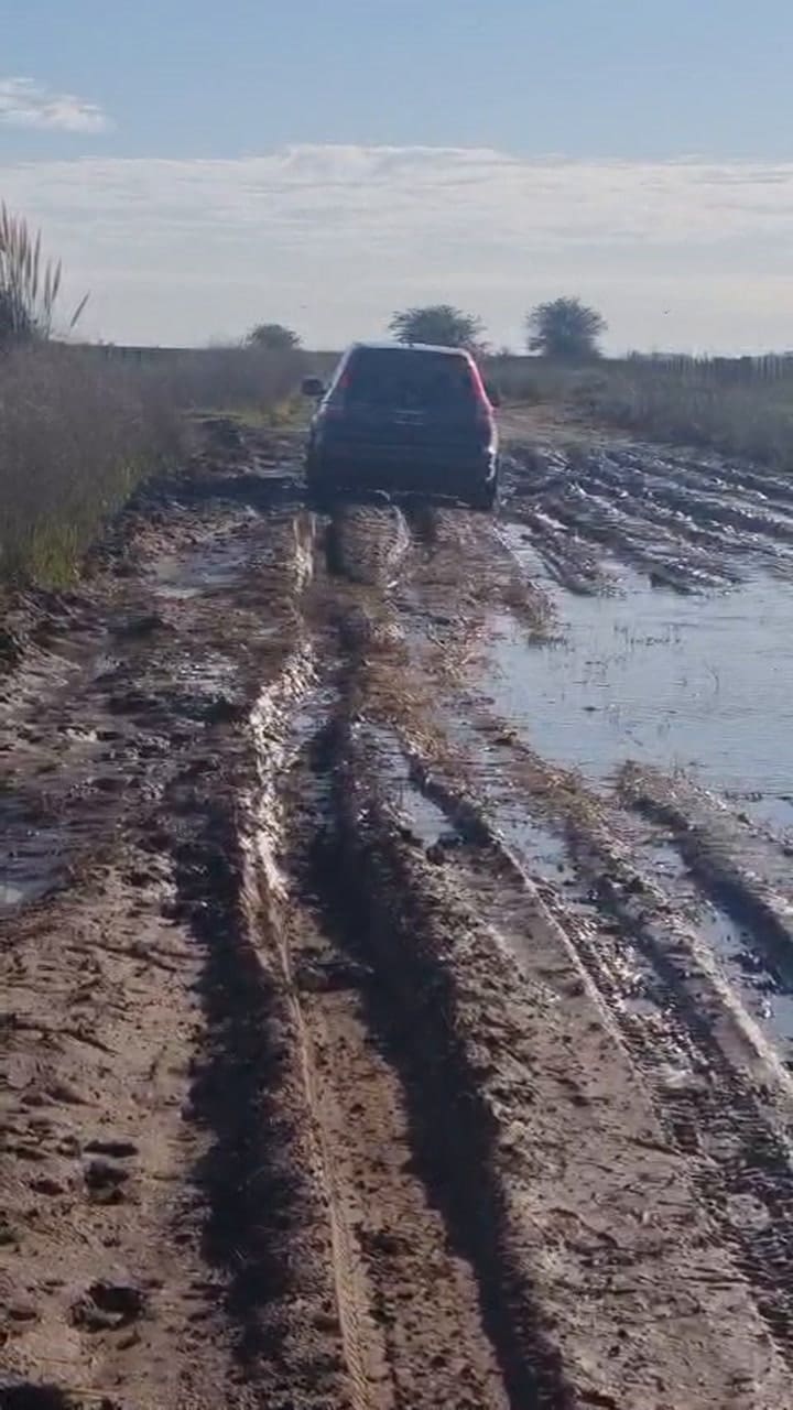 Así están los caminos rurales en Carlos Casares