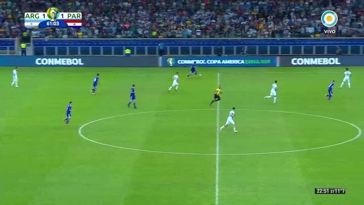 Penal de Paraguay, ataja Armani