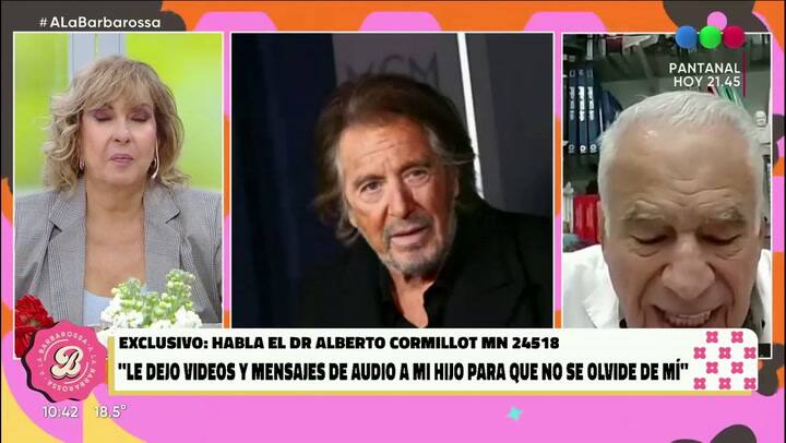 El consejo de Alberto Cormillot para Al Pacino