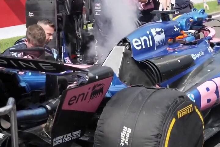 Problemas en el Alpine de Gasly