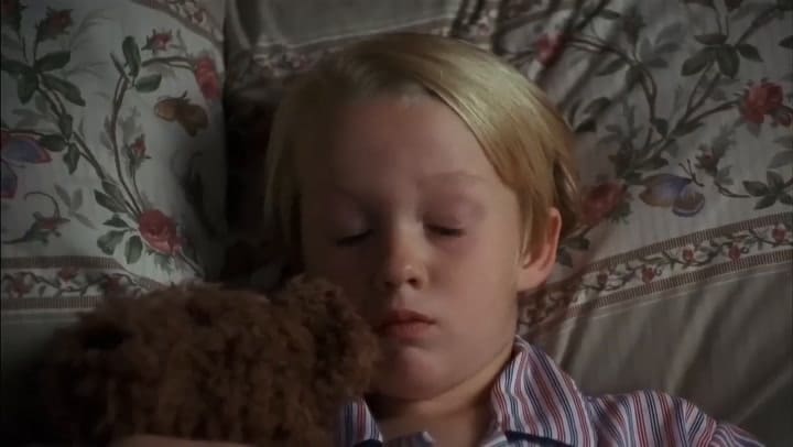 Joan Plowright como "la señora Wilson" en "Daniel, el travieso"