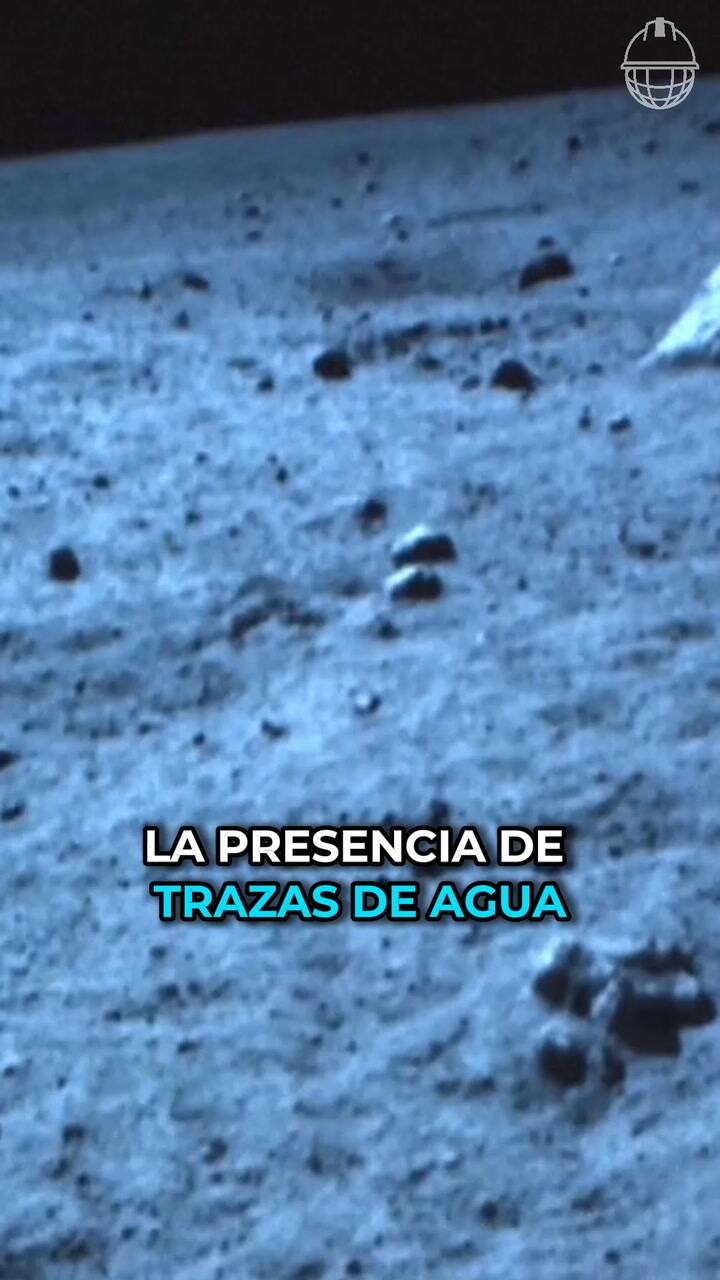 Expertos chinos descubren agua en la Luna