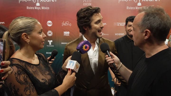 Diego Boneta con LA NACION